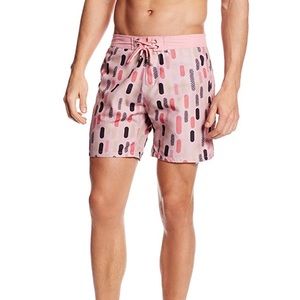 MR. SWIM Men’s Pill PINK swim Trunks